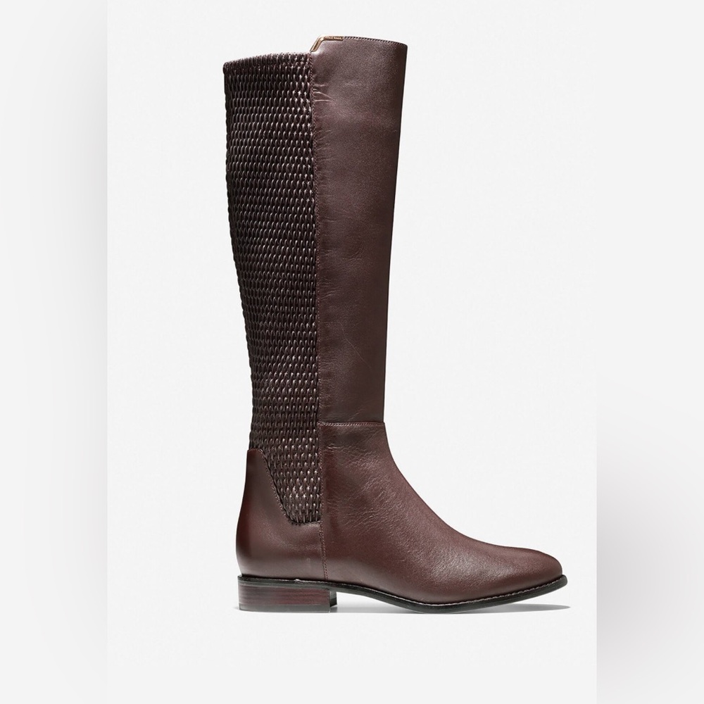 Cole Haan Womens Rockland Boot Chestnut Leather Size 10